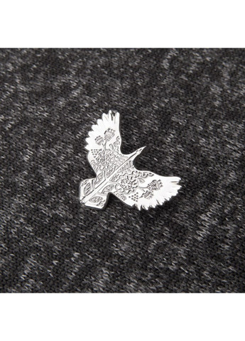 Брошь серебряная с птицей и орнаментом Берегиня 925 Skifska Etnika (364202740)