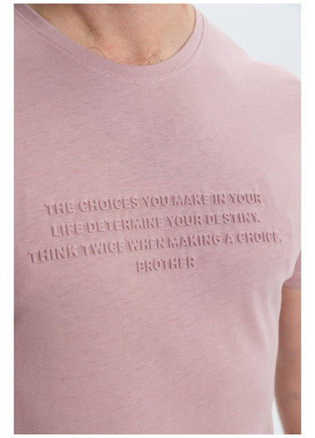 Світло-рожева футболка з коротким рукавом NAVI