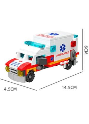 Конструктор Швидка допомога 6 в 1 No Brand (294721531)