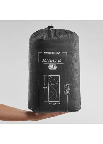 Спальний Мішок для Кемпінгу ARPENAZ 15 (190 x 72 см) Quechua (348117684)