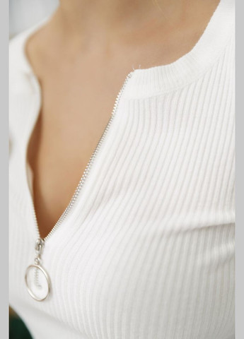 Кофта женская на молнии в рубчик,, 204R003 Ager (315789407)