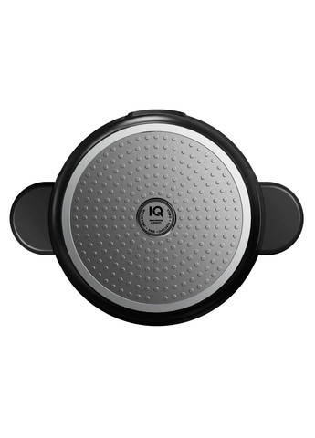 Сотейник Be Simple з двома ручками алюмінієвий 28 см (4.0 л) з кришкою (-2149-28) IQ (365276880)