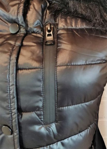 Черная демисезонная куртка Queen Drama