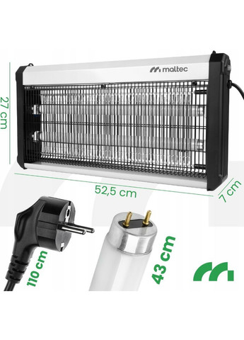 Знищувач комах 30Вт 3800В Maltec (371812256)