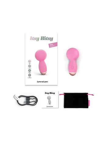 Мінівібромасажер Itsy Bitsy – Pink Passion Love To Love (382982493)