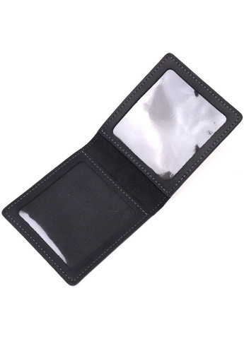 Обложка из винтажной кожи для удостоверения участника боевых действий Сердце черная 16757 Grande Pelle (362418474)