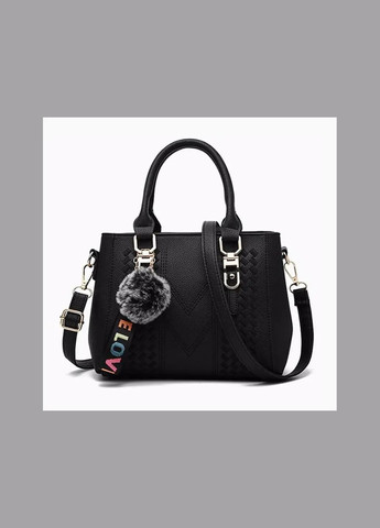 Жіноча сумка з хутряним брелоком PTR No Brand (317763818)