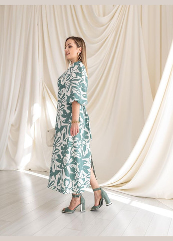 Фісташкова повсякденний сукня сінді фісташковий 0462 Vlavi