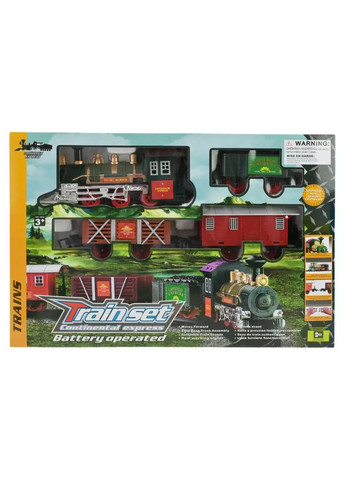 Іграшка залізниці зі світлом і звуком 1229 в коробці. 40,7*27,8*6,2см No Brand (362430228)