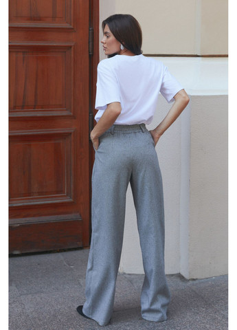 Брюки женские классические свободные прямые кашемир демисезонные Seventeen (362315702)