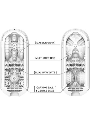 Чоловічий мастурбатор Zero Gravity White All 360 all СКИДКА2800 Tenga (302369830)