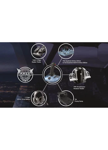 Джойстик TCA Sidesttick Airbus, PC/Xbox Thrustmaster (393443446)