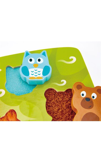 Тактильная рамка-вкладыш Лесные зверьки (E1621) Hape (335055022)
