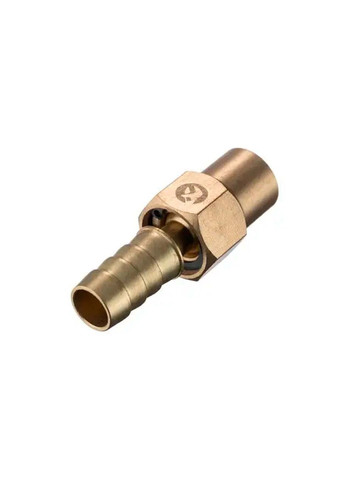 Шарнирное соединение пневматический 1/4" для шланга 12 мм с вращением 360 градусов Intertool (332203234)