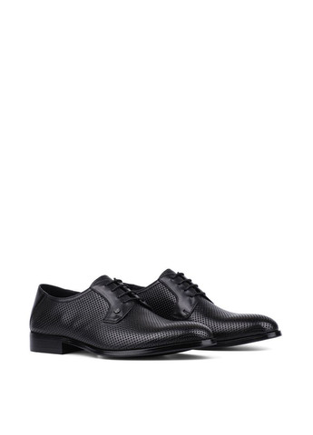Черные мужские туфли d938-46l-1 черный кожа Miguel Miratez