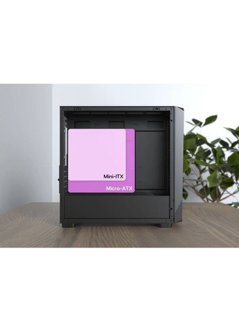 Корпус MATX X5M Black (X5M(B)) Montech (370033533)