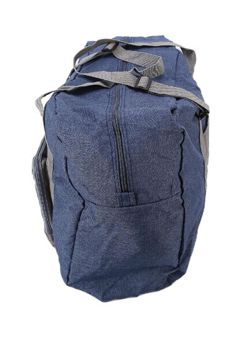 Сумка тревел кейс трансформер дорожная складная с тканевыми ручками для путешествий командировок 45х33х18 см (479542-Prob) Синяя Unbranded (322186306)