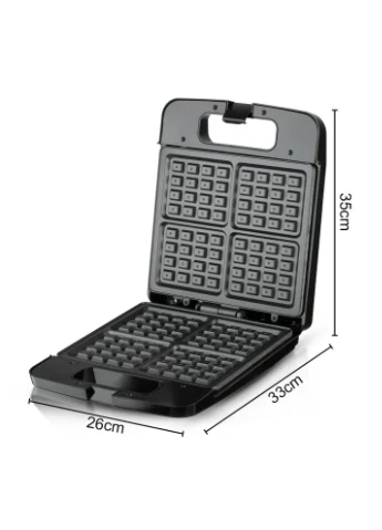 Вафельница электрическая R.521 для бельгийских вафель 1400W (3_03628) RAF (395879466)