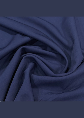 Костюмная ткань креп Барби темно-синяя пог. м. No Brand (329744058)