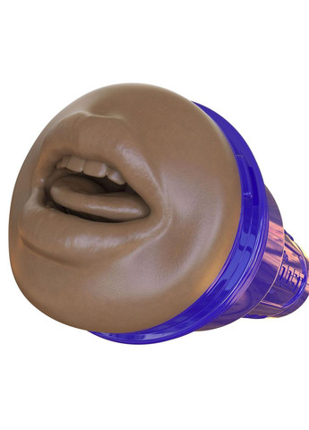 Мастурбатор-ротик Boost Blow Medium Dark Flesh, кільця, що плавають Turbo Tech Fleshlight (314961634)