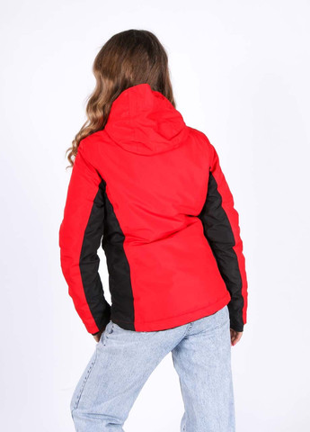 Одежда женская куртка лыжная 231123 С красная с черным IAN389607SK Германия L(р) Crivit (371885272)