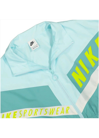 Олімпійка жіноча Woven Jacket Light Blue Nike (365963353)