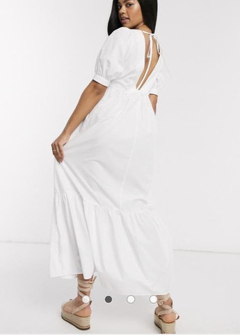 Білий біла сукня максі Asos