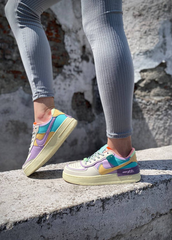 Цветные демисезонные яркие женские кроссовки копия No Brand