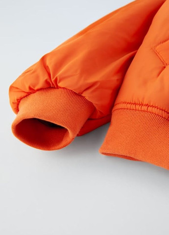 Оранжевый демисезонный Бомбер Zara