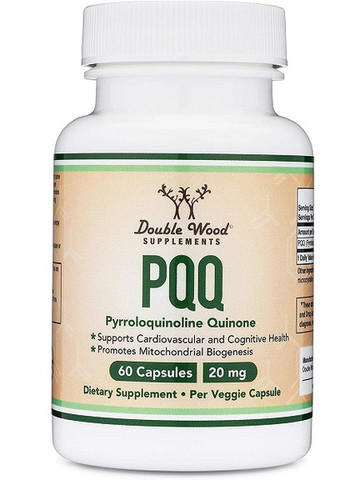 Double Wood PQQ 20 mg (Pyrroloquinoline Quinone) 60 Caps Double Wood Supplements (258499789)