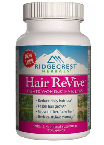 Hair ReVive 120 Caps RCH305 Ridgecrest Herbals (256724456)