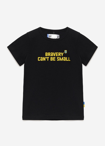 Чорна демісезонна футболка original дит чорн Bravery