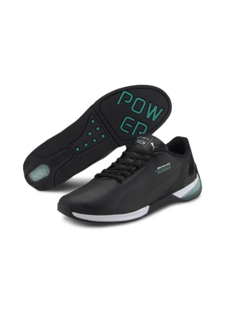 Черные всесезонные кроссовки Puma MAPM Kart Cat-X Tech ‣ Купить в