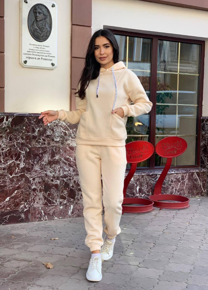 Спортивний костюм жіночий теплий на флісі S-M L-XL 2XL-3XL(42-44 46-48 ...