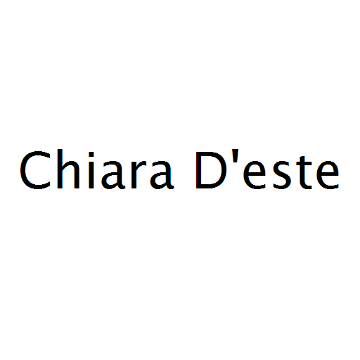 Chiara D'este