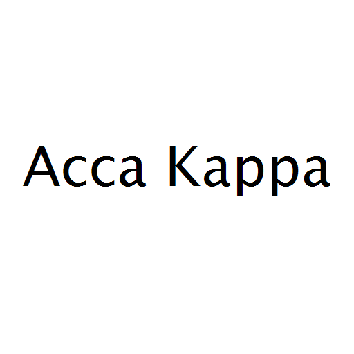 Логотип бренда Acca Kappa