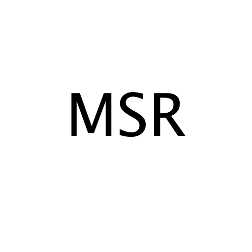 Логотип бренду MSR