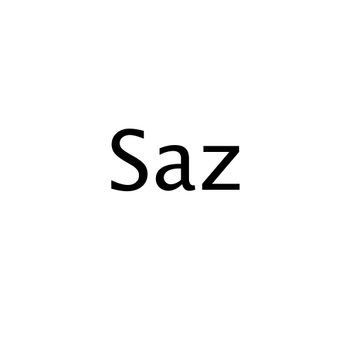 Логотип бренду Saz