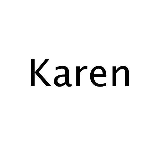 Логотип бренду Karen