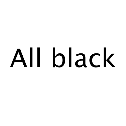 Логотип бренду All black