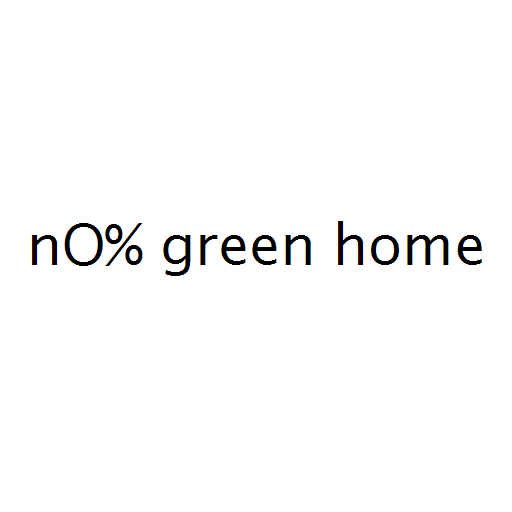Логотип бренда nO% green home