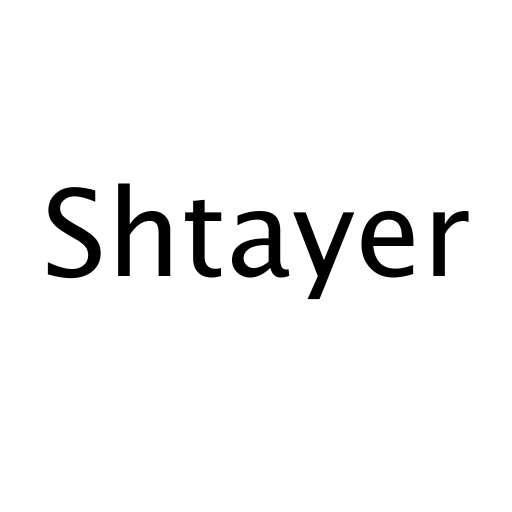 Логотип бренда Shtayer