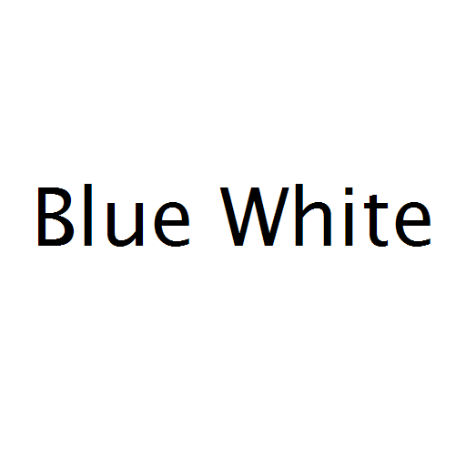 Blue White