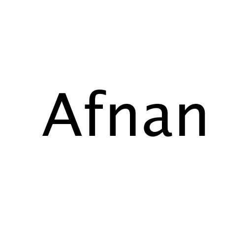 Логотип бренду Afnan