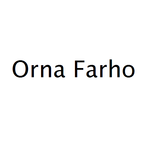 Логотип бренду Orna Farho