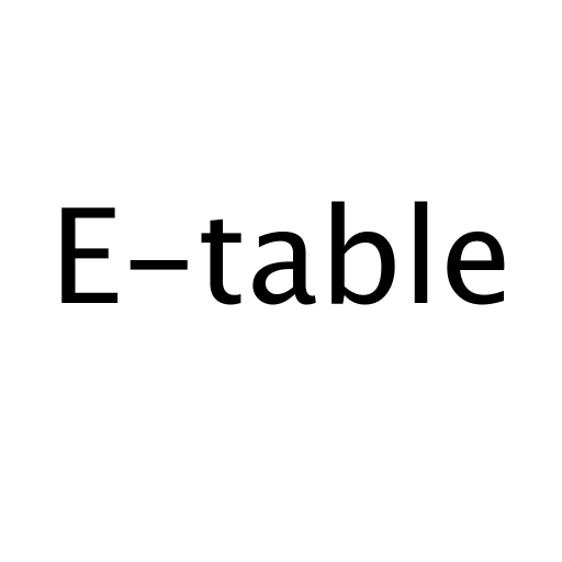 E-table