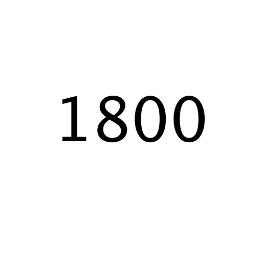 Логотип бренду 1800