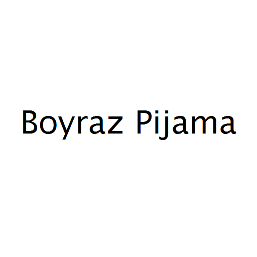 Boyraz Pijama