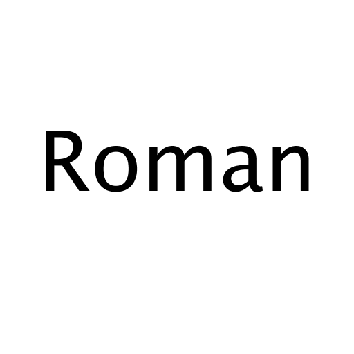 Логотип бренду Roman