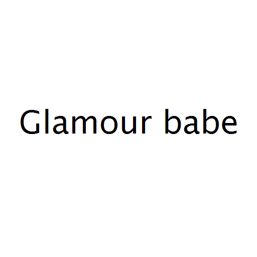 Glamour babe